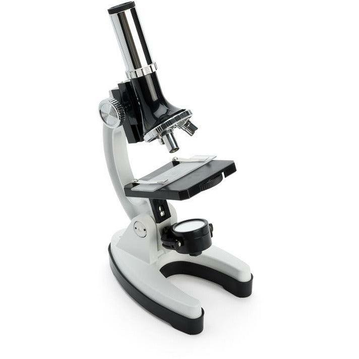 Celestron Kids Basic Microscope Kit - Black & White | 44124-CGL (7245578961084)