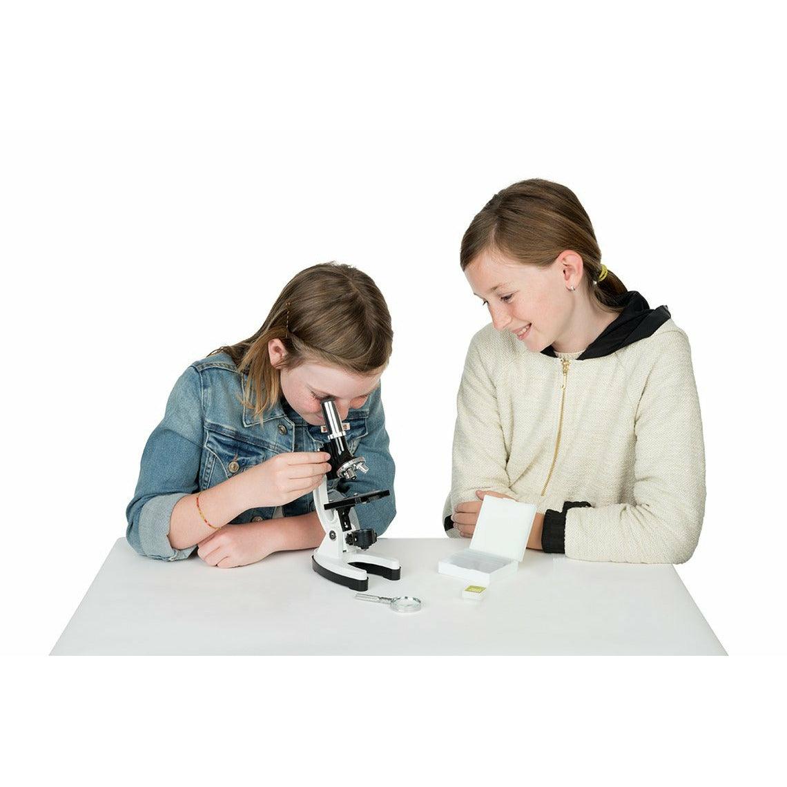 Celestron Kids Basic Microscope Kit - Black &amp; White | 44124-CGL (7245578961084)