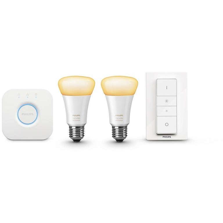 Clearance/Ex-Display Philips Hue White Ambiance Lighting Starter Kit E27 - White | 929001200102 from DID Electrical - guaranteed Irish, guaranteed quality service. (6977399521468)