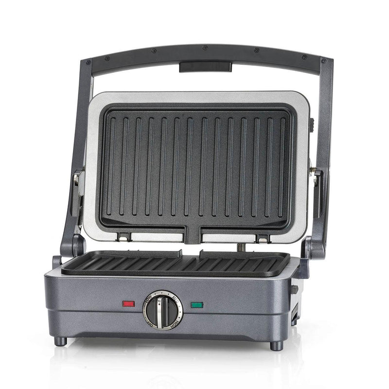 Cuisinart 2 In 1 Grill & Sandwich Maker - Midnight Grey | GRSM4U (7527408730300)