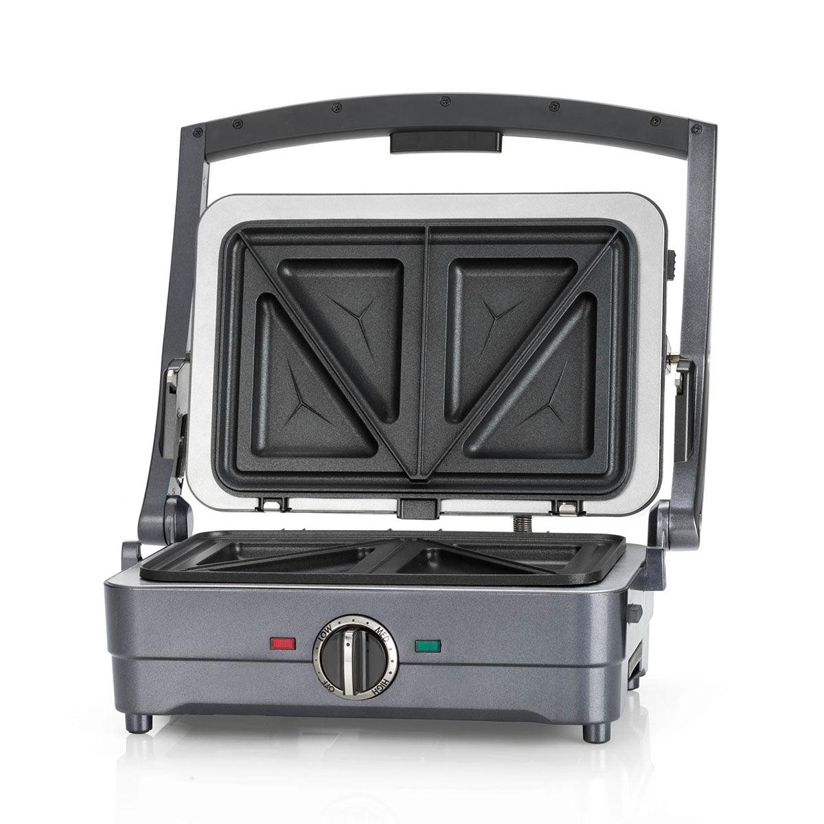 Cuisinart 2 In 1 Grill &amp; Sandwich Maker - Midnight Grey | GRSM4U (7527408730300)