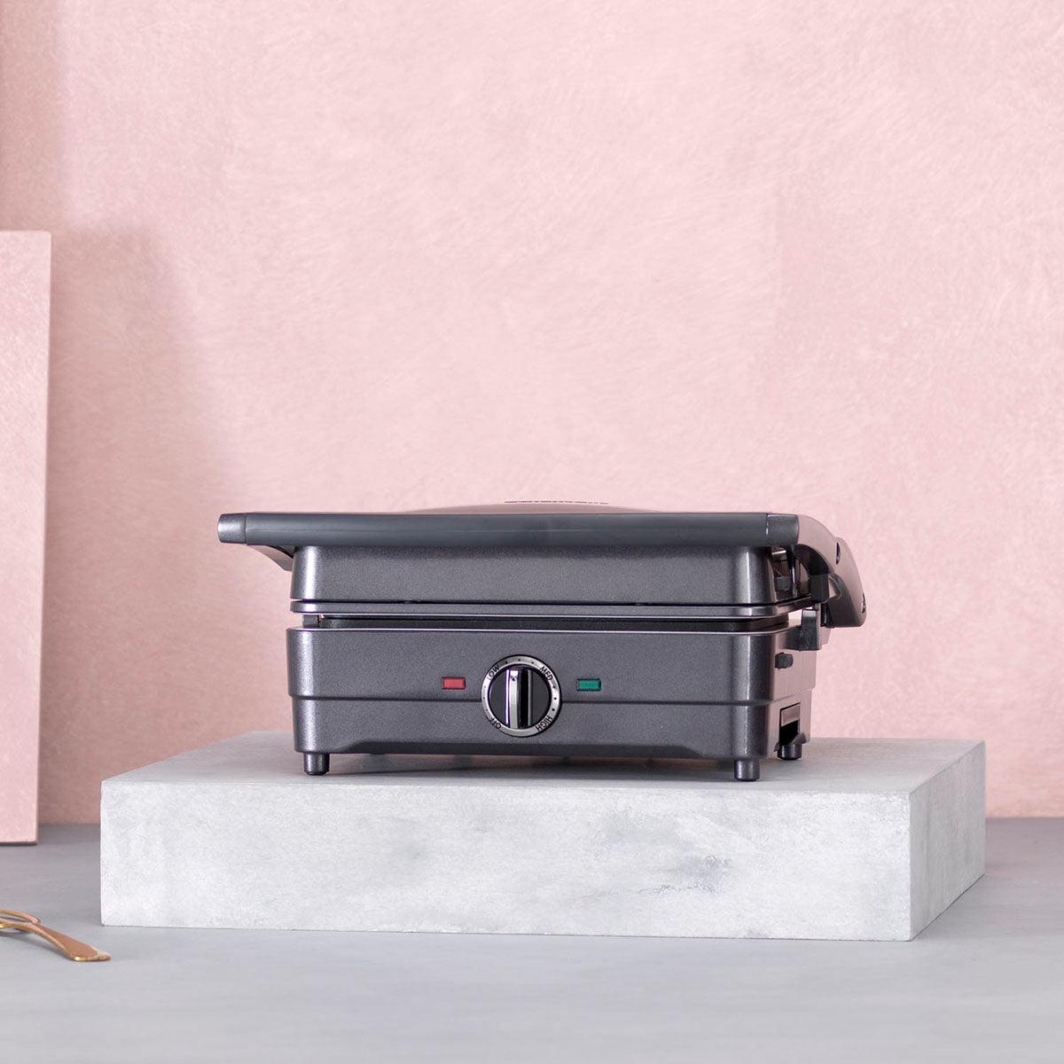 Cuisinart 2 In 1 Grill &amp; Sandwich Maker - Midnight Grey | GRSM4U (7527408730300)