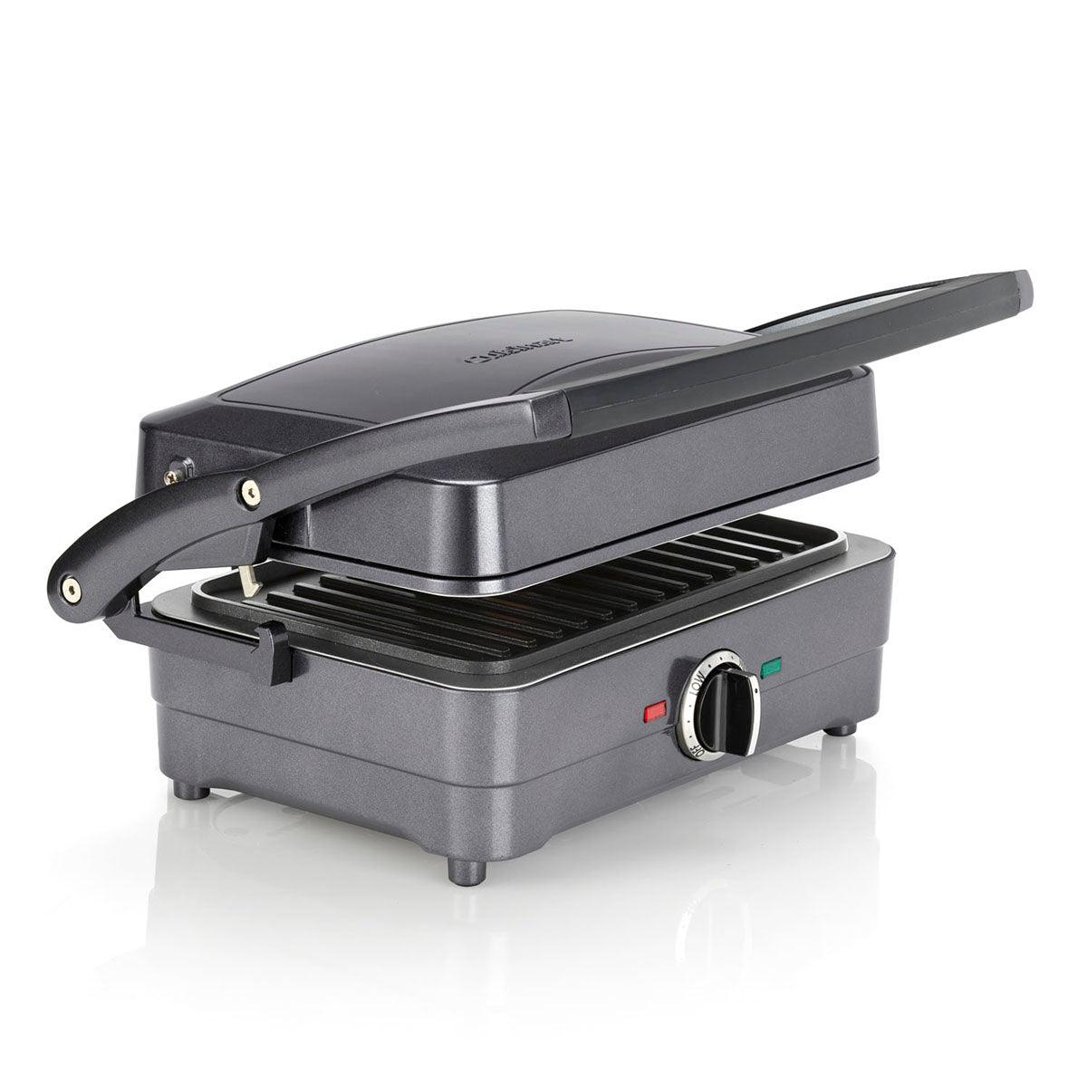 Cuisinart 2 In 1 Grill &amp; Sandwich Maker - Midnight Grey | GRSM4U (7527408730300)