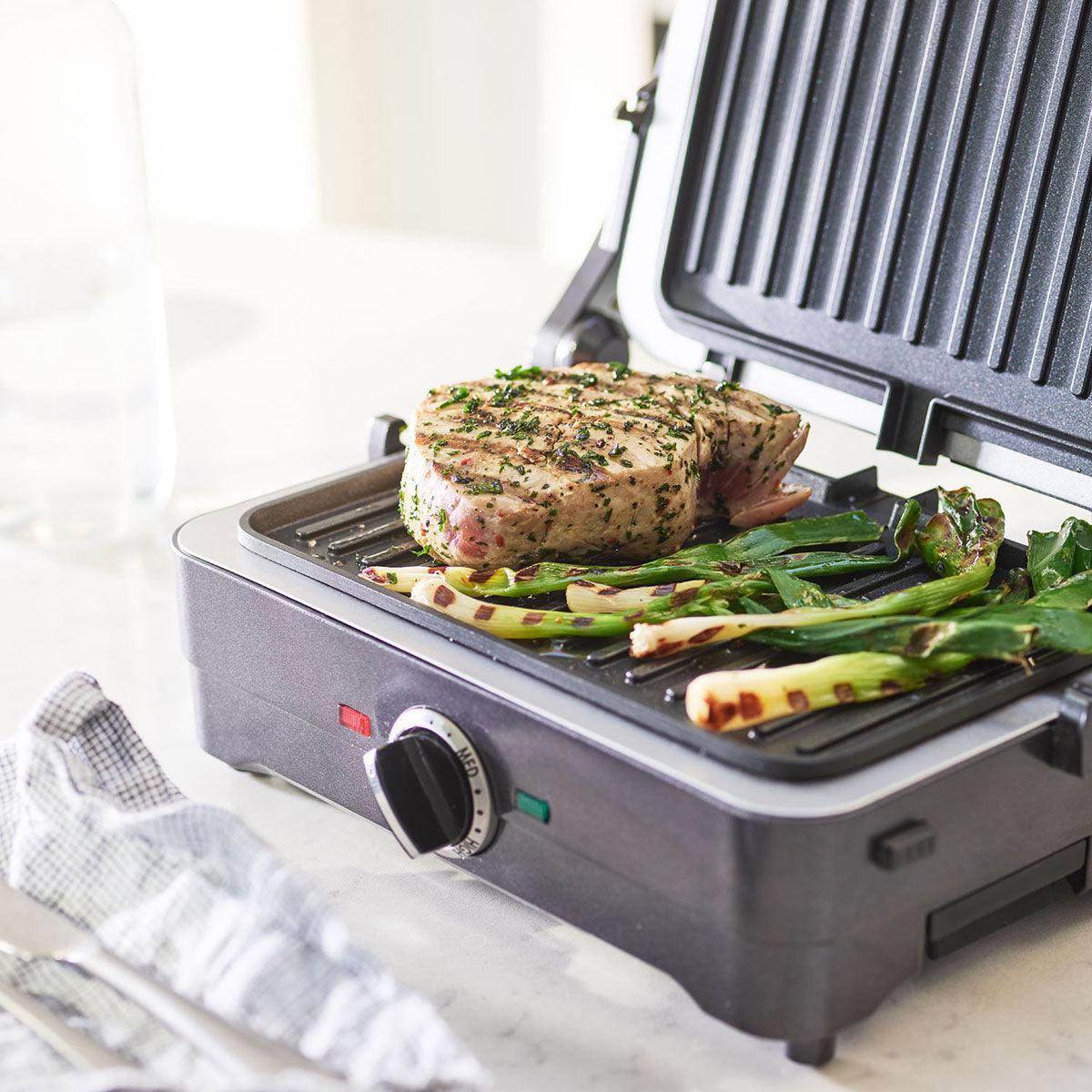 Cuisinart 2 In 1 Grill &amp; Sandwich Maker - Midnight Grey | GRSM4U (7527408730300)