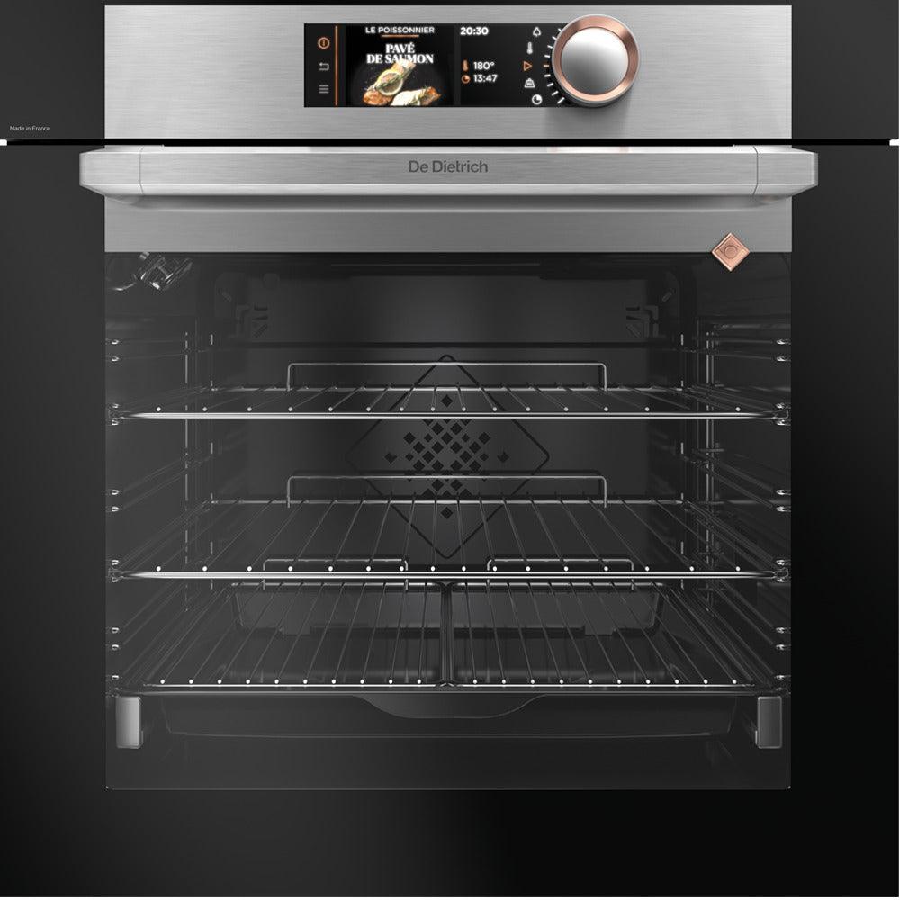 De Dietrich 73L Built-In Electric Pyrolytic Single Oven - Platinum | DOP8785X (7505853644988)
