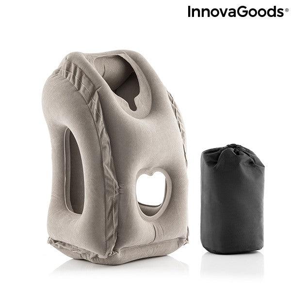 Deal Drop Innovagoods Adjustable Travel Pillow with Seat Attachment - Blue | 815806 (7542334357692)
