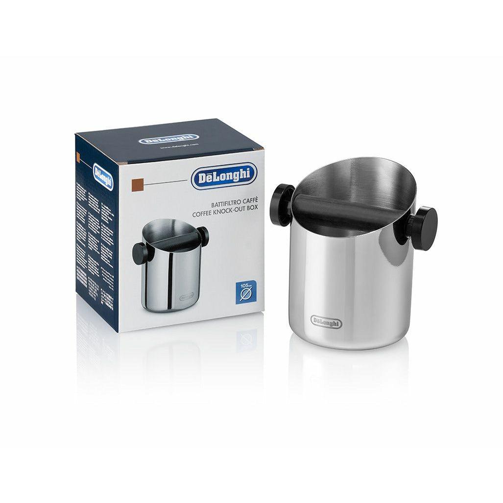 Delonghi 105mm Coffee Knock Box - Stainless Steel | DLSC059 (7484948250812)