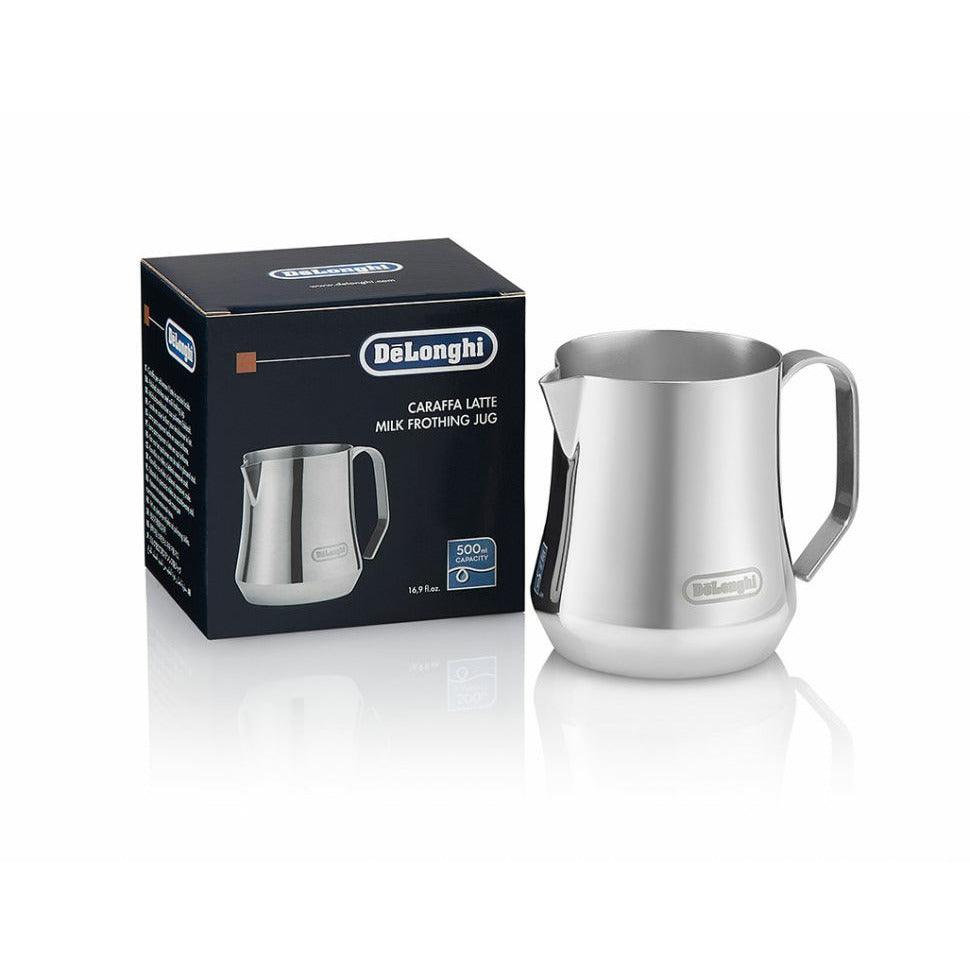 DeLonghi 350ml Milk Frothing Jug - Stainless Steel | DLSC060 (7484965585084)