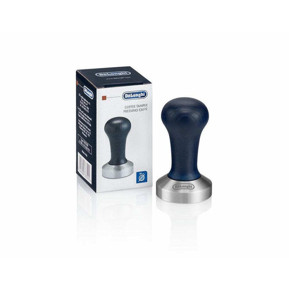 DeLonghi 51mm Professional Barista Coffee Tamper - Stainless Steel | DLSC058 (7484965617852)