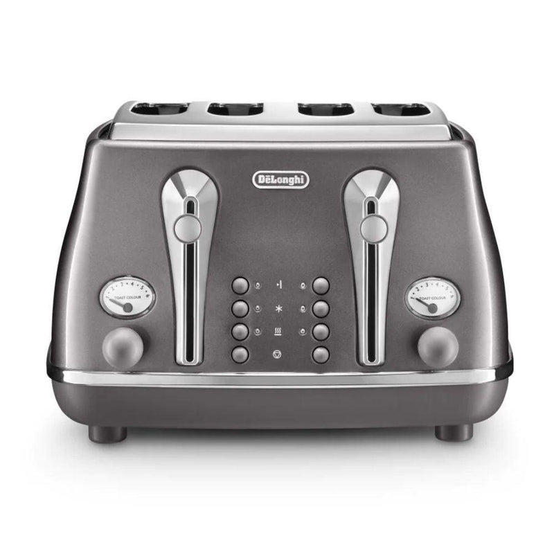 CTOT4003.GY_DeLonghi Icona Metallics 1800W 4 Slice Toaster - Grey-1 (7397680775356)