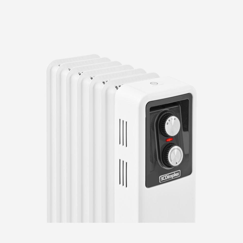 Dimplex 1.5kW Oil Free Column Radiator - White | ECR15 from DID Electrical - guaranteed Irish, guaranteed quality service. (6977522467004)