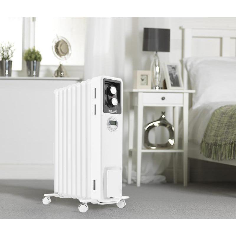 Dimplex 1.5kW Oil Free Column Radiator - White | ECR15 from DID Electrical - guaranteed Irish, guaranteed quality service. (6977522467004)