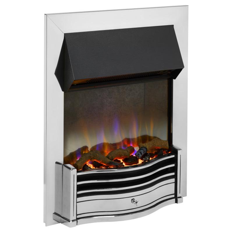 Dimplex Dumfries Optiflame 3D Electric Inset Fire - Chrome | DMF20CH from DID Electrical - guaranteed Irish, guaranteed quality service. (6977667367100)