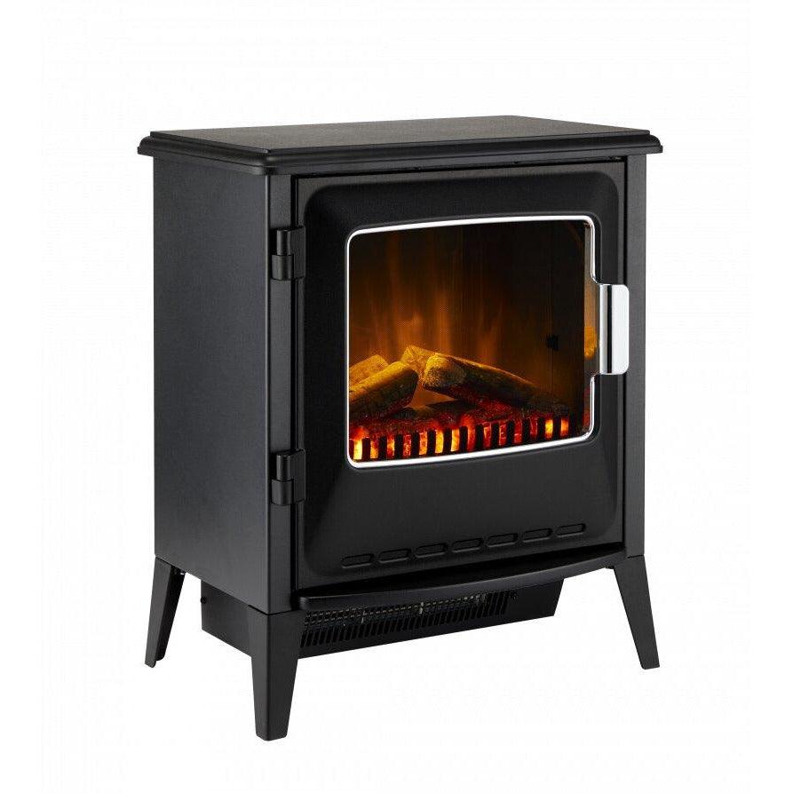 Dimplex Lucia Optiflame Electric Stove - Black | LUC20 from DID Electrical - guaranteed Irish, guaranteed quality service. (6977667236028)
