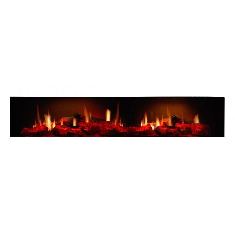 Dimplex Opti-V Wall Mounted Electric Fire - Black | PGF20 from DID Electrical - guaranteed Irish, guaranteed quality service. (6977510408380)
