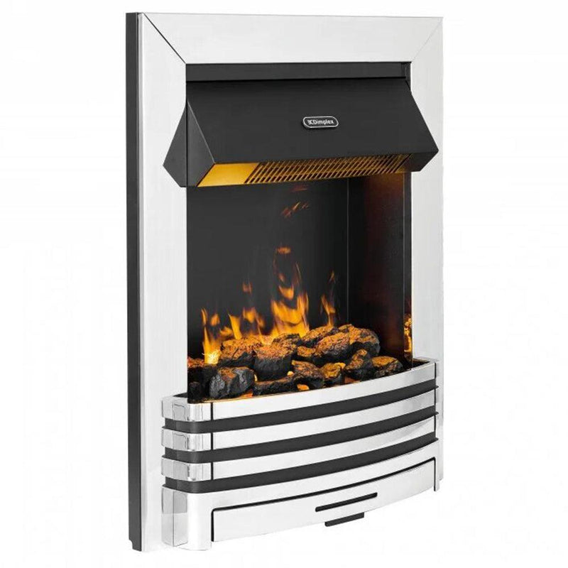 Dimplex Penngrove Optimyst Electric Fire - Chrome | PNN20 from DID Electrical - guaranteed Irish, guaranteed quality service. (6977571422396)