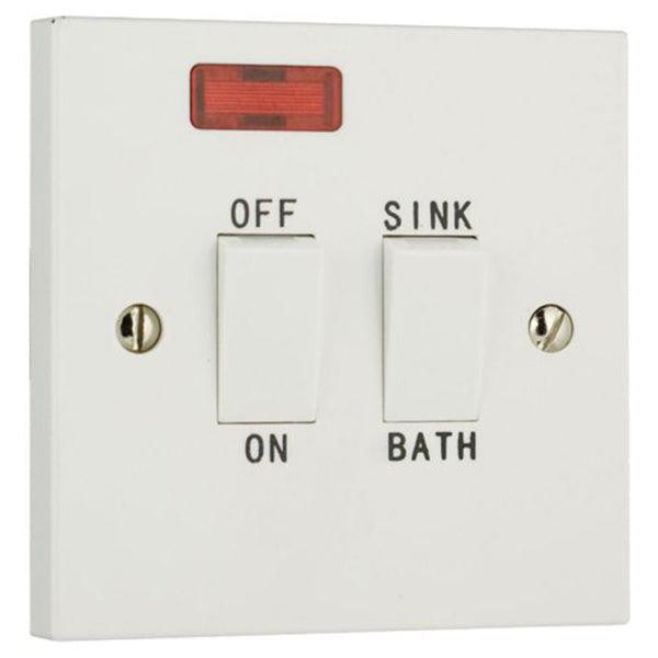 Dual Immersion Switch with Neon - White | DIS/N (7229141024956)