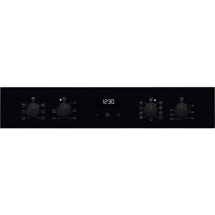 Electrolux 59CM Built-In Electric Double Oven - Black | KDFEC40K from DID Electrical - guaranteed Irish, guaranteed quality service. (6977586593980)