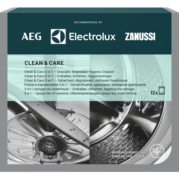 Electrolux Clean and Care 12 Pack for Washing Machine and Dishwasher | 9029799195 (7212233916604)