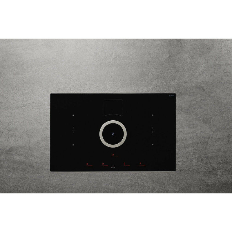 Elica NikolaTesla Switch 83CM Filtering Induction Hob - Black | NIKOSWITCHRECYCLEBL (7515494121660)