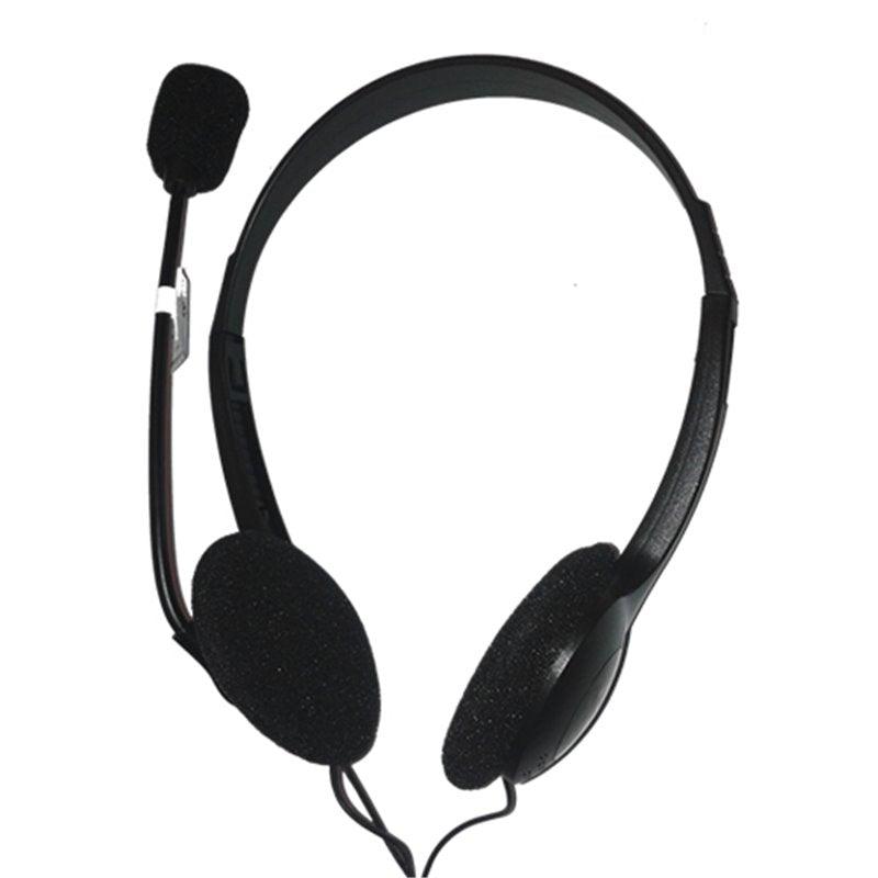 Fleming Encore 1.5m Headphone with USB 2.0 Microphone - Black | 559838 (7268272472252)