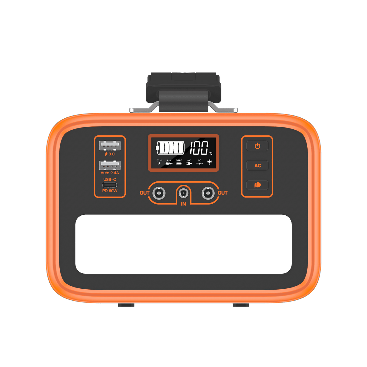 Energizer 72000mAh Portable Power Station - Black &amp; Orange | PPS240W02 (7530486202556)
