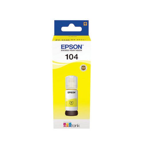 Epson 104 EcoTank Ink Bottle - Yellow | SEPS1432 (7472700293308)
