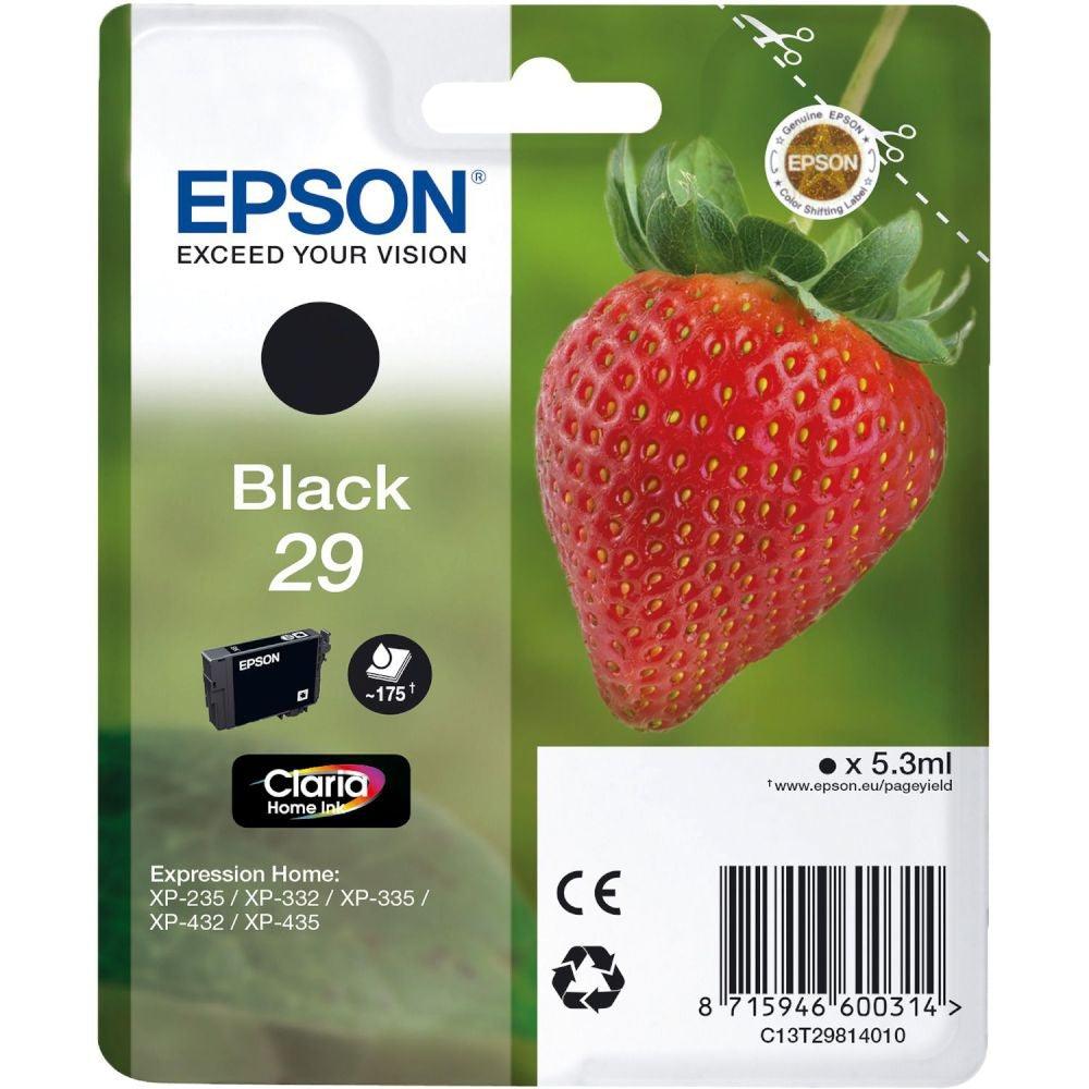 Epson 29 Black Ink Cartridge | SEPS1192 from DID Electrical - guaranteed Irish, guaranteed quality service. (6890749132988)