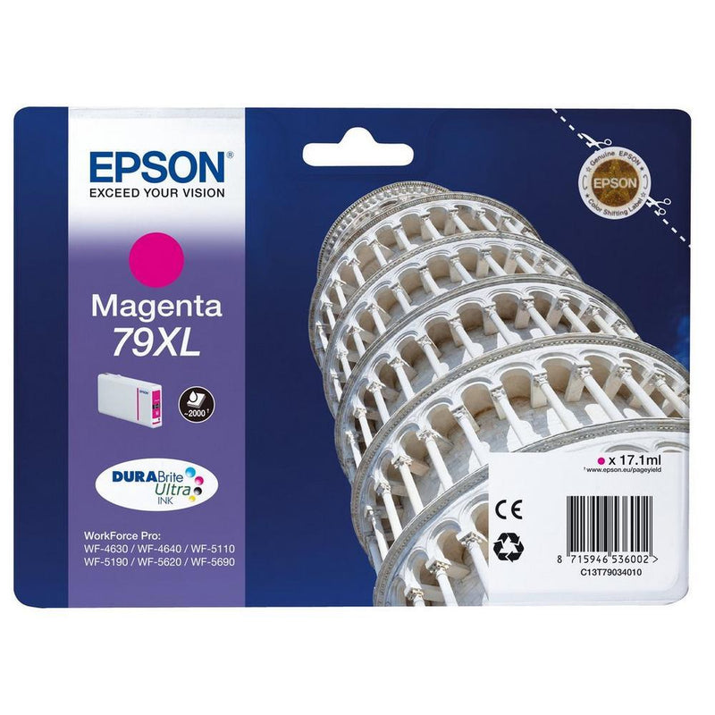 Epson 79XL DURABrite Singlepack Ultra Ink - Magenta | SEPS1159 (7532998623420)