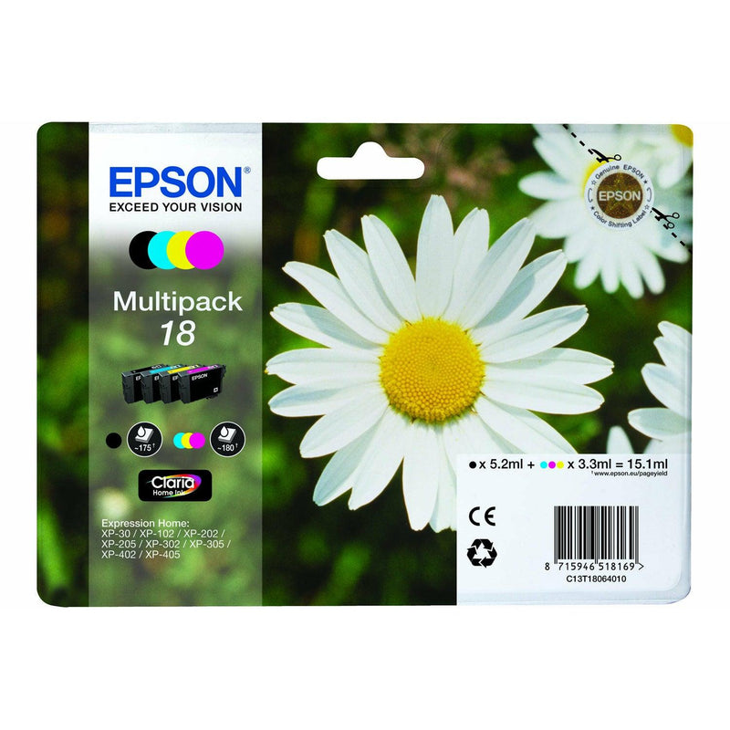 Epson C13 Multipack Ink 4 pack (7292366389436)