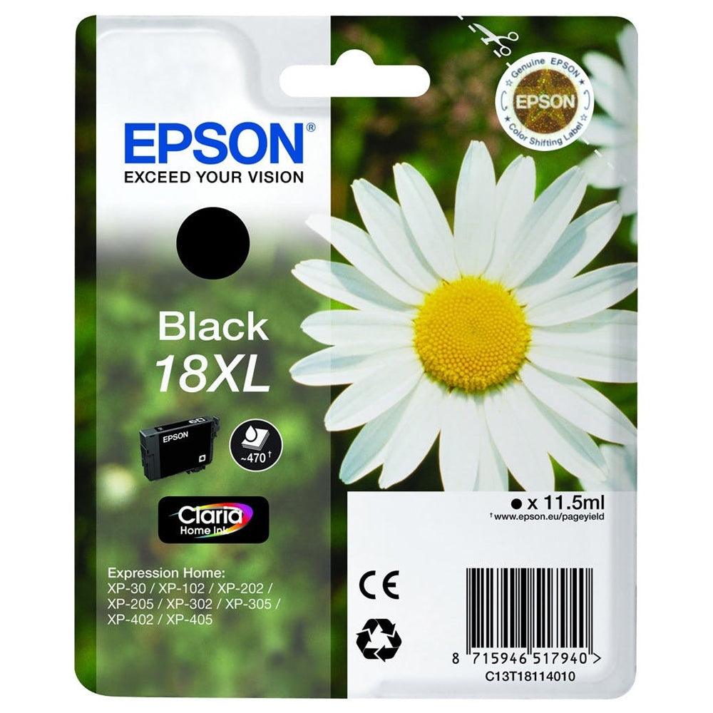 Epson Daisy 18XL Black Ink Cartridge | SEPS1050 from DID Electrical - guaranteed Irish, guaranteed quality service. (6890755096764)