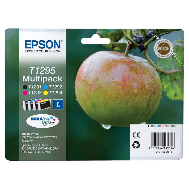Epson T1295 High Capacity Multipack Ink Cartridge | SEPS0309 from DID Electrical - guaranteed Irish, guaranteed quality service. (6890735730876)