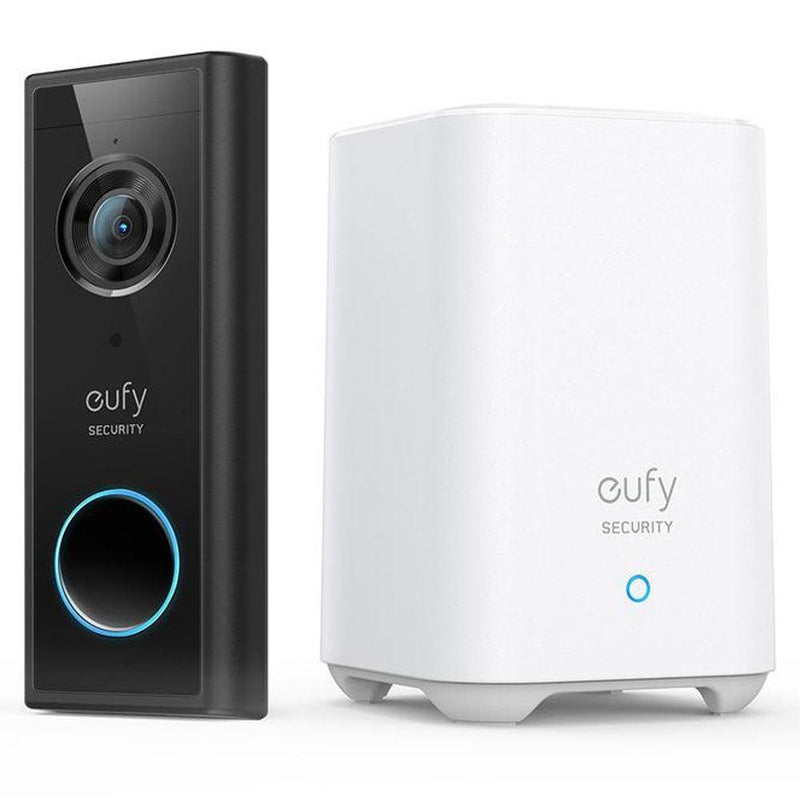Eufy Video Doorbell 2K with Motion Sensor - Black & White | E82101W4 from DID Electrical - guaranteed Irish, guaranteed quality service. (6977617461436)