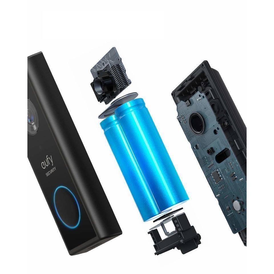 Eufy Video Doorbell 2K with Motion Sensor - Black & White | E82101W4 from DID Electrical - guaranteed Irish, guaranteed quality service. (6977617461436)