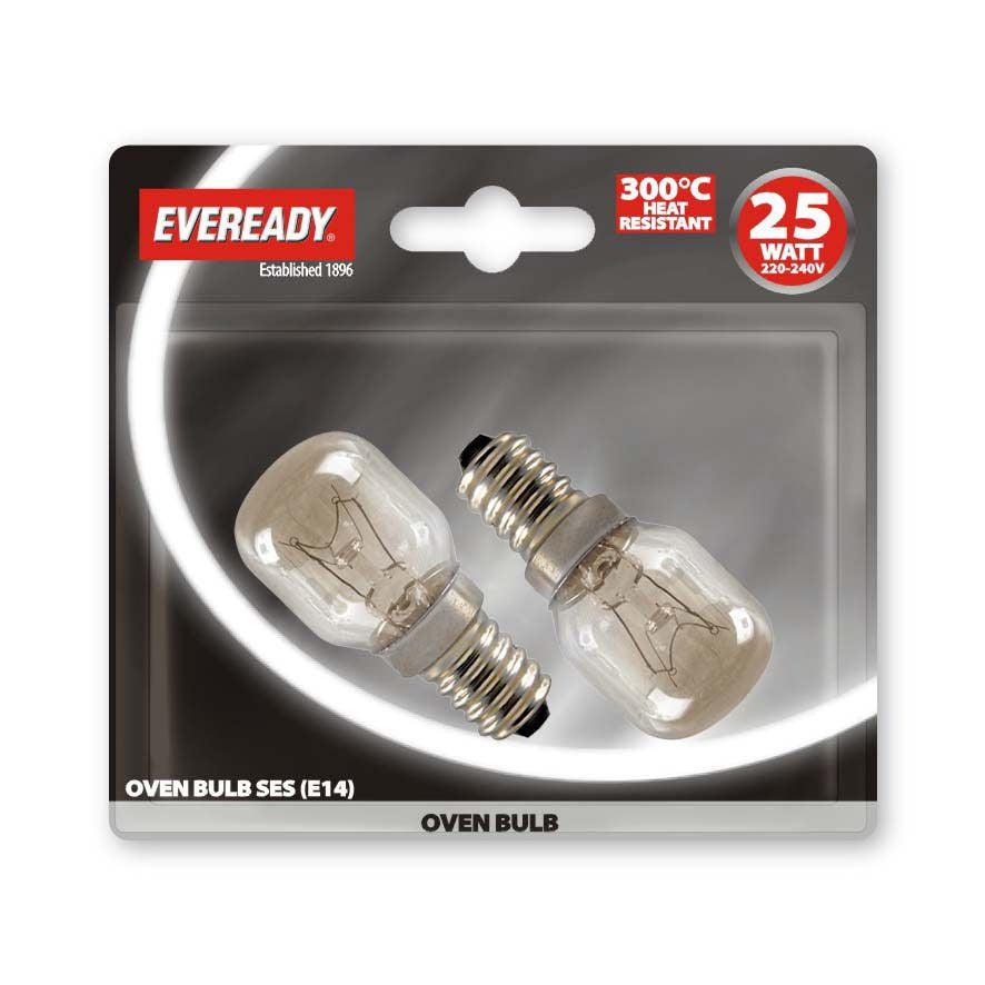 Eveready 25W Oven Bulb Ses Pack of Two | 011989 (7312383344828)