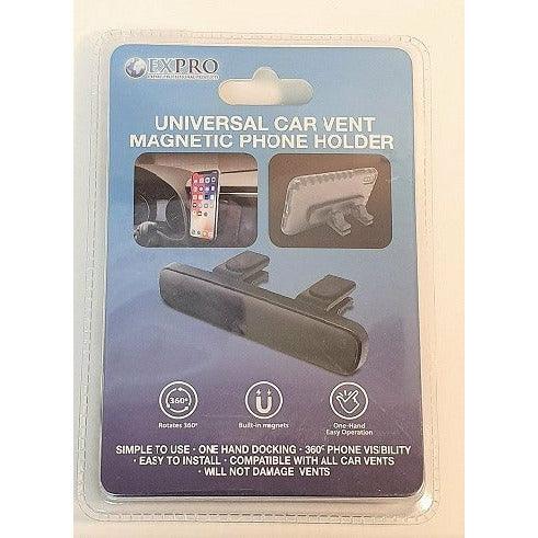 431095_EXPRO Universal Car Vent Magnetic Phone Holder - Black-2 (7376202563772)