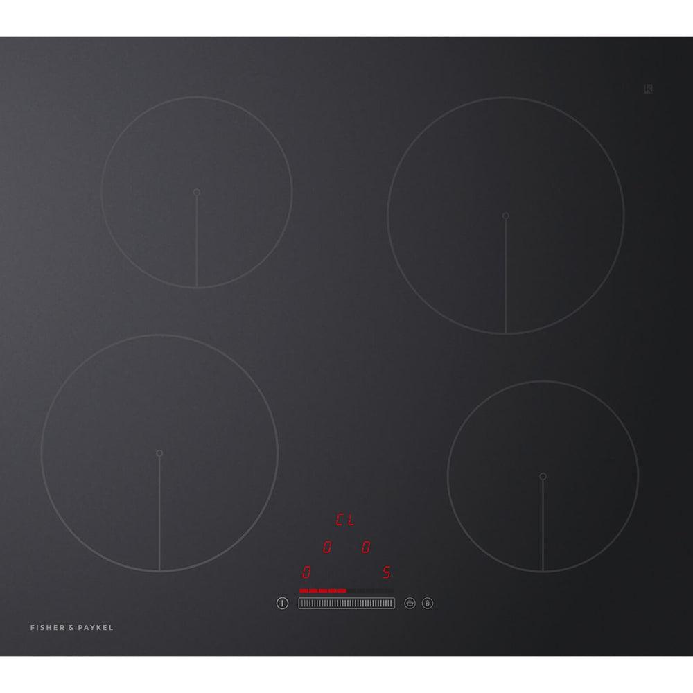 Fisher &amp; Paykel 60cm 4 Zone Induction Hob - Black | CI604CTB1 from DID Electrical - guaranteed Irish, guaranteed quality service. (6977396474044)