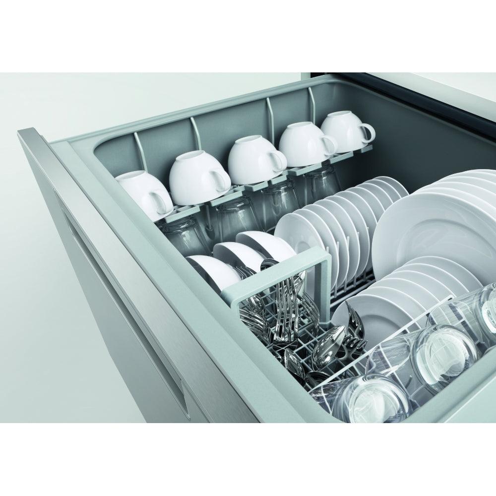 Fisher &amp; Paykel 60cm Integrated Double Drawer Dishwasher - Stainless Steel | DD60DCHX9 from DID Electrical - guaranteed Irish, guaranteed quality service. (6890752180412)