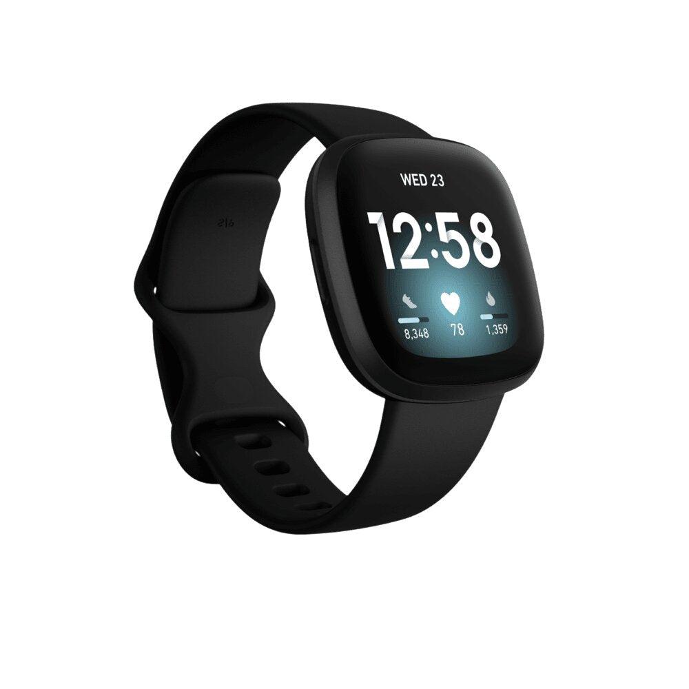 Fitbit Versa 3 Health & Fitness Smart Watch - Black | 79-FB511BKBK from DID Electrical - guaranteed Irish, guaranteed quality service. (6977509785788)