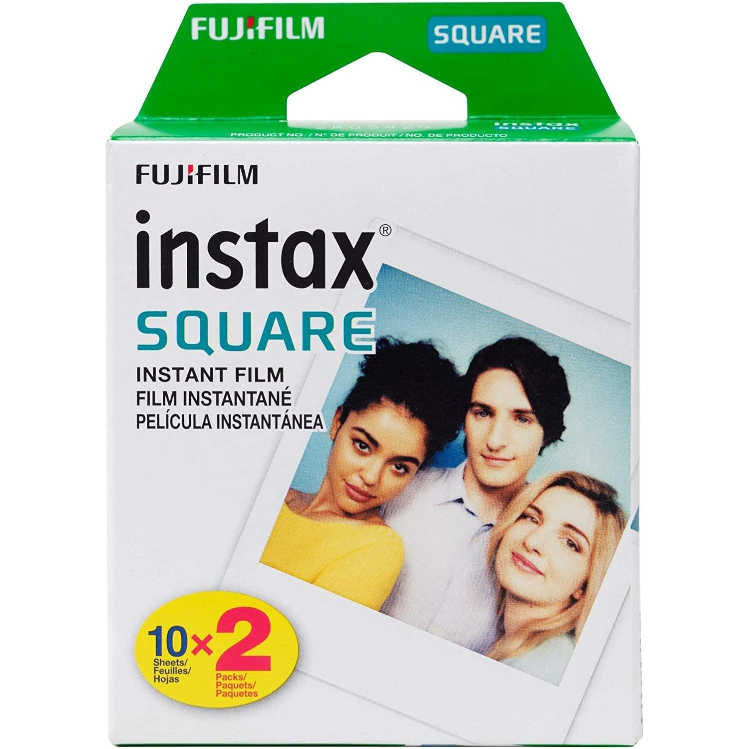 Fujifilm Instax Square Twin Pack Instant Film - Pack of 20 | INSTAXSQ1FILM (7514528743612)
