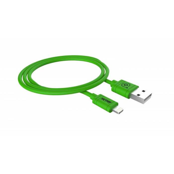 GadJet 1.2M USB Charging Cable for iPhone 5 - Green | CA03 (7504122446012)