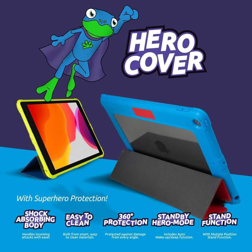Gecko Super Hero Tablet Cover for 10.4&quot; Samsung Galaxy Tab A7 - Red &amp; Blue | V11K10C4 (7317832433852)