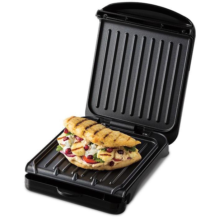 George Foreman Small Fit Health Grill - Black | 25800 from DID Electrical - guaranteed Irish, guaranteed quality service. (6977476362428)