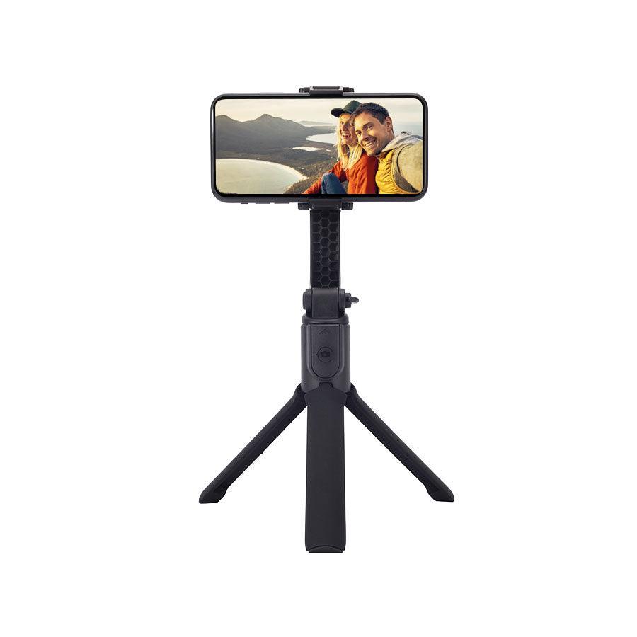 Go Xtreme GS1 Foldable 1-Axis Selfie Gimbal with Remote Control &amp; Tripod - Black | 55239 (7533519929532)