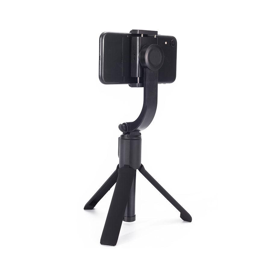 Go Xtreme GS1 Foldable 1-Axis Selfie Gimbal with Remote Control &amp; Tripod - Black | 55239 (7533519929532)