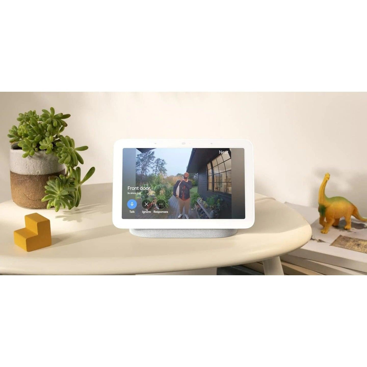 Google Nest Hub 2nd Gen with Google Assistant - Chalk | GA01331-GB from DID Electrical - guaranteed Irish, guaranteed quality service. (6977694564540)
