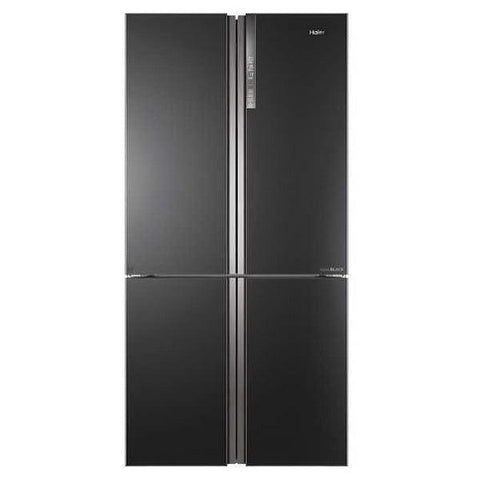 Haier Cube 90 Series 7 628L American Style Fridge Freezer - Iconic Black | HTF-610DSN7