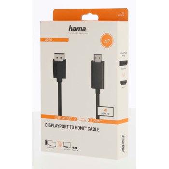 444769_Hama 1.5m Ultra HD 4K Video Cable - Black-2 (7431712407740)