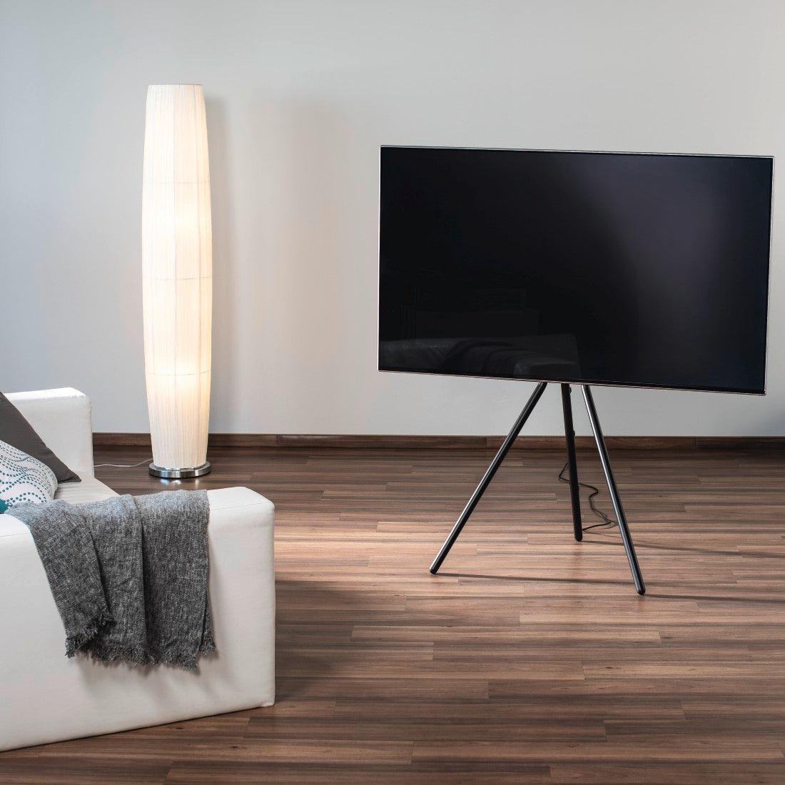 Hama Easel design 191CM Free-Standing TV Stand - Black | 422736 (7519327355068)