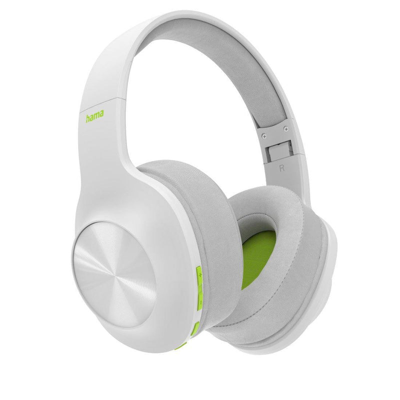 Hama Spirit Calypso Over-Ear Bluetooth Headphones - White | 465917 (7519327453372)